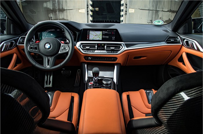 BMW M4 Competition interior